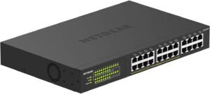 NETGEAR 24-Port PoE+ Gigabit Ethernet Unmanaged Essentials Switch (GS324P)